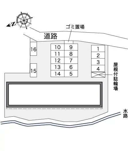 ★手数料０円★明石市大久保町江井島　月極駐車場（LP）